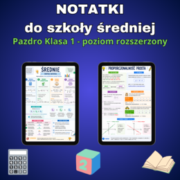 Notatki z matematyki do 1 klasy - Pazdro 1R
