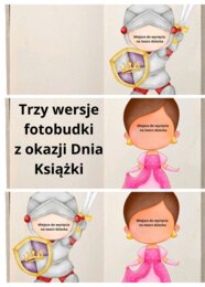 Fotobudka z okazji Dnia Książki- 3 wersje, łącznie 47 stron A4