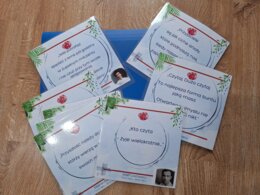 Gazetka - cytaty, sławni ludzie, sentencje, dekoracja sali lekcyjnej