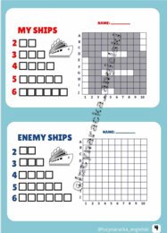 Statki - szablony jęz. angielski