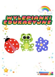 Wylepianki dla dzieci – kreatywne karty pracy