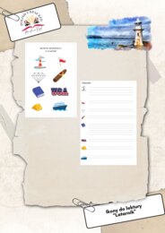 Ikony (obrazki) do lektury "Latarnik" Henryka Sienkiewicza, język polski, egzamin ósmoklasisty, lektura obowiązkowa klasa 7-8