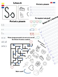 Litera S - materiał edukacyjny