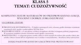 Cudzożywność - pakiet