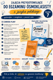 Zajęcia przygotowujące do egzaminu E8 dla klasy 7