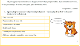 Poznaj Asiunię - czytanie ze zrozumieniem