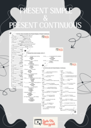 Present Simple & Present Continuous – zadania utrwalające E8/matura podstawowa