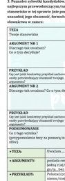ZANIM POWSTANIE ROZPRAWKA, MAMY W PLANIE ARGUMENTOWANIE. Ćwiczenia dla uczniów klas 7-8 przygotowujące do pisania rozprawki.