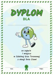 Gra terenowa - stacje zadaniowe - DZIEŃ ZIEMI