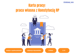 Praca własna z Konstytucją RP – karta pracy