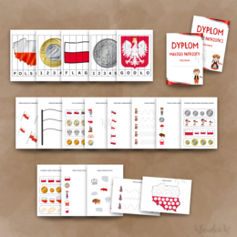 Święto Niepodległości/Święto Konstytucji 3 Maja - karty pracy i dyplomy