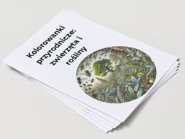 Kolorowanki. Zwierzęta i rośliny