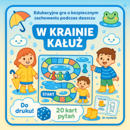 Gra planszowa "W Krainie Kałuż"