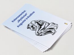 Kolorowanka „Myśliciel” Auguste’a Rodina