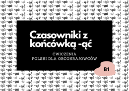 Czasowniki z końcówką -ąć (wziąć, kopnąć ... ) tablice i ćwiczenia (polski dla obcokrajowców B1)