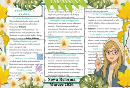 Sketchnotka/notatka - dla ucznia i przypomnienie dla nauczyciela w pdf. Temat "Materia jest zbudowana z drobin". Przyroda 4. "Odkrywam przyrodę" zgodna z wydawnictwem Nowa Era. Dział "Obserwuję zjawiska przyrodnicze".