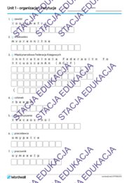 Zestaw ćwiczeń – Market Leader Accounting and Finance, Unit 1