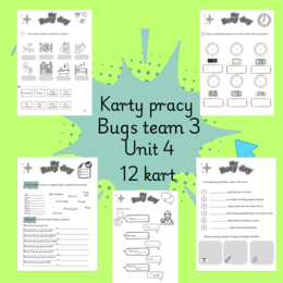 Karty pracy Bugs team 3 Unit 4