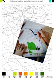 DZIEŃ TABLICZKI MNOŻENIA: Tabliczka mnożenia, zestaw kart pracy, mnożenie od 1-100, wielokrotności, klasa 2, 3, 4, 5