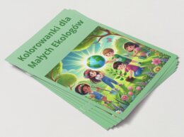 Kolorowanki. Zwierzęta zagrożone wyginięciem. Krajobrazy naturalne. Czynności związane z ochroną środowiska.
