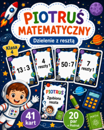 Piotruś matematyczny - Dzielenie z resztą -  klasa 4