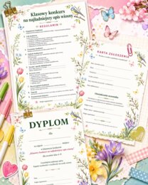 Klasowy konkurs na najładniejszy opis wiosny