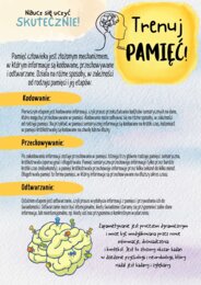 Naucz się uczyć skutecznie! PORADNIK EFEKTYWNEJ NAUKI.