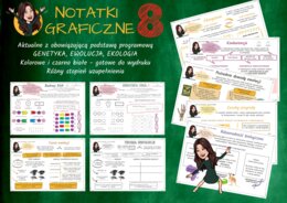 Notatki graficzne BIOLOGIA klasa 8 szkoła podstawowa