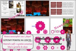 Pomysł na lekcję/karta pracy/stacje zadaniowe/notatki/ materiał do lekcji do tematu „Krajobraz krasowy Wyżyny Krakowsko-Częstochowskiej” w pdf. W gratisie niekomercyjny scenariusz lekcji/pomysł na lekcję w programie genial.ly do edycji. Geografia 5. Dzia