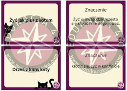 🐾 Koty w Języku – Karty z Kocią Frazeologią! 🐾