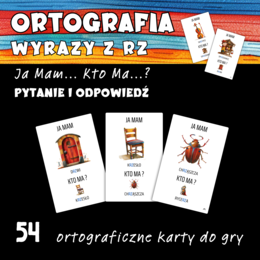 Ja mam ... Kto ma ...? - wyrazy z rz