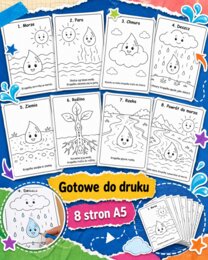 Mini książeczka. Kropelka podróżuje po świecie
