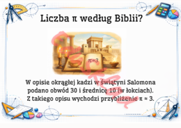 🧩„Liczba π, która potrafi zaskoczyć” – gazetka tematyczna