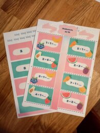 Karta pracy 5 latek - Dodawanie do 10 do druku - Oblicz i sprawdź wynik! szybka nauka liczenia, świetna również do samodzielnej pracy w domu