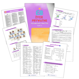 Egzamin Ósmoklasisty. Vocabulary Practice. Życie prywatne