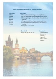 My Summer Holiday - reading & exercises