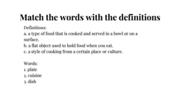 Cuisines of the world to materiał, który przeniesie twoich uczniów w różne kulinarne zakątki świata.