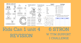 Kids Can 1 unit 4 revision