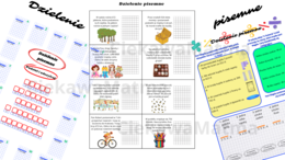 Zestaw kart pracy – Dzielenie pisemne