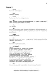 Panie Janie, mam pytanie! Spotkanie z twórczością Jana Kochanowskiego (scenariusz dla uczniów SP) Narodowe Czytanie 2025