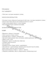 Innowacja pedagogiczna Spółgłoski do przytulania