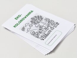 Kolorowanki edukacyjne. Dbam o przyrodę. Zwierzęta w ekosystemie. Segreguję śmieci.