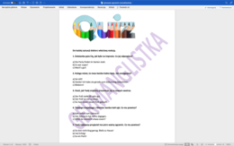 Egzamin Ósmoklasisty- j. niemiecki - Dobieranie reakcji do sytuacji - aż 50 pytań z odpowiedziami do wyboru + klucz.