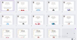 Dyplomy dla uczniów na zakończenie roku szkolnego - od wychowawcy. Rok szkolny 2024/2025.