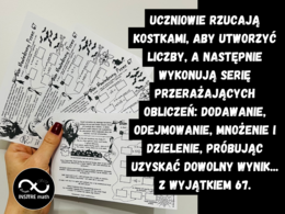 Dom Nawiedzony przez 67. Matematyka na Halloween. 8 różnych wersji dla klas 4-8 (działania pisemne, ułamki dziesiętne, ułamki zwykłe, pierwiastki, wyrażenia algebraiczne, liczby całkowite)
