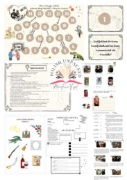 Zestaw 3 karty pracy + gra planszowa "Zemsta" Aleksander Fredro, lektura obowiązkowa, egzamin ósmoklasisty , -20%