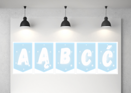 Zima dekoracja na gazetkę