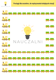 Stacje zadaniowe - Działania pisemne, podzielność liczb Nauczalni kl 5 6