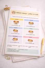 Reksio i emocje – pokaż, co czuje