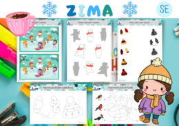 Zima - zestaw zadań
